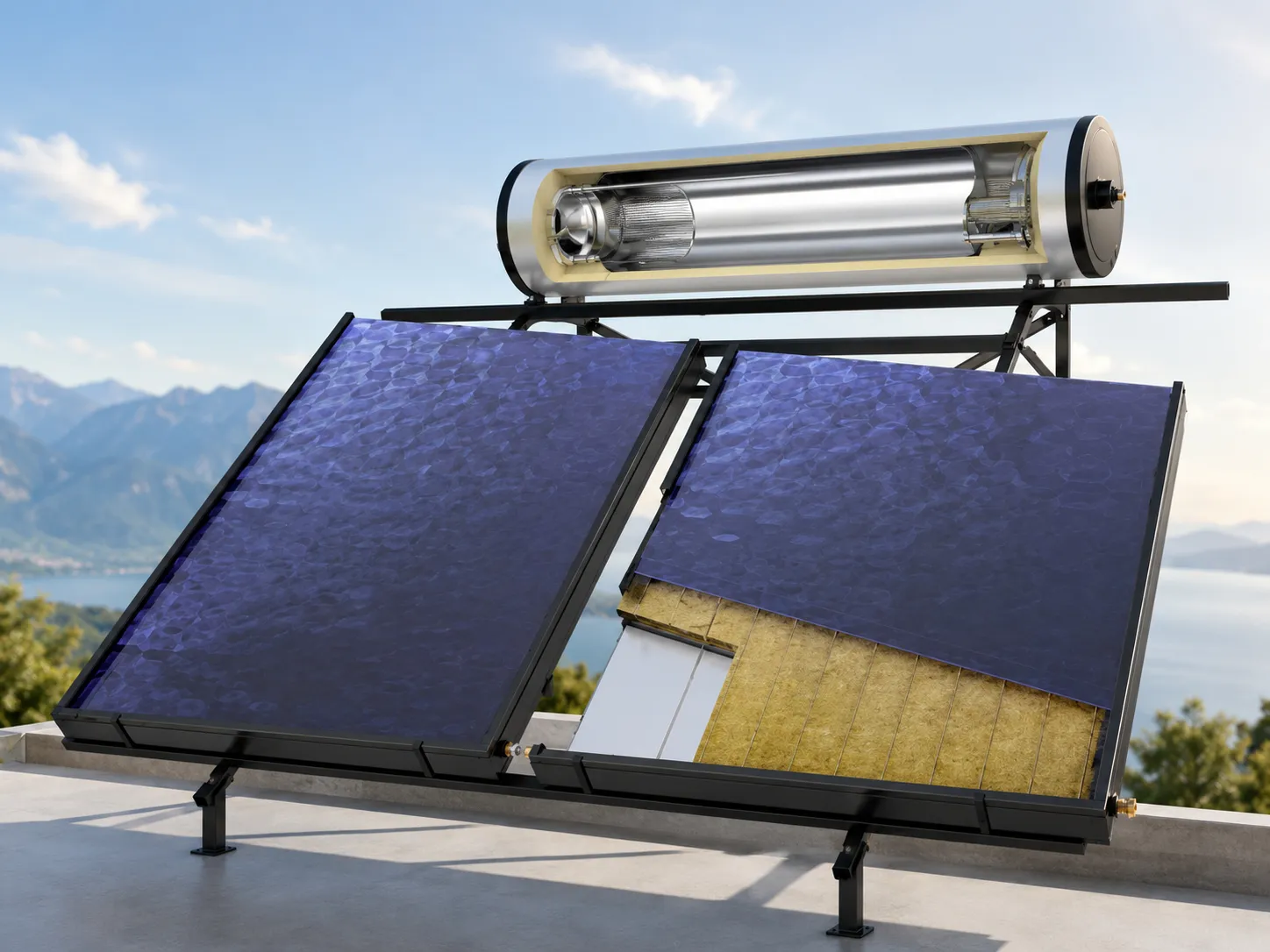 Güneş Enerjisi Su Isıtma Daylight Sistemler
